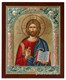 Иконы шелкография, серебро (Серия AN)