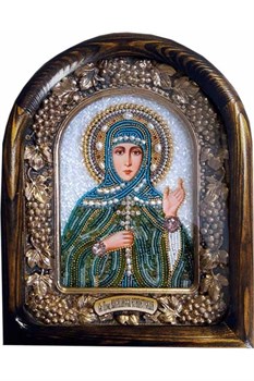 Василисса Египетская, дивеевская икона из бисера 3412 - фото 10742