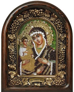 Троеручица Божья Матерь, дивеевская икона 3447 - фото 10899