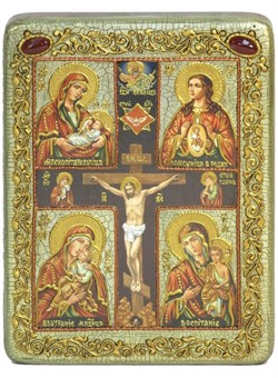 Четырёхчастная Божией Матери "Материнство" 3906