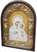 Вифлеемская Божья Матерь, икона из бисера ручной работы 1870