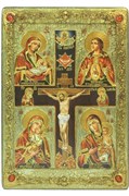 Икона Четырёхчастная Божией Матери 