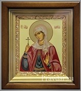 Лариса Святая мученица, икона в киоте 16х19 см 2245
