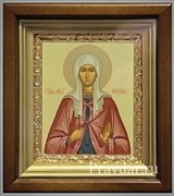 Фотиния (Светлана) Преподобная, икона в киоте 16х19 см 2261