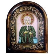 Ксения Петербургская, дивеевская икона из бисера 3206