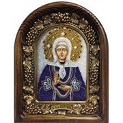 Матрона Московская, дивеевская икона из бисера 3220