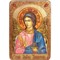 Ангел Хранитель икона на мореном дубе 42х29 см. 3305 - фото 10331
