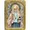Рукописная икона в киоте Святая преподобномученица великая княгиня Елисавета 3524