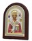 Николай Чудотворец цветная эмаль, деревянный оклад 3612