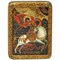 Георгий Святой, чудо о змие икона под старину 2084