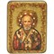 Николай Чудотворец икона под старину в подарочной шкатулке 2101