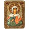 Алла Святая мученица икона под старину в подарочной шкатулке 2075