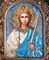 Ангел Хранитель, дивеевская икона из бисера 3238